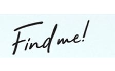 Find me!（ファインドミー） のロゴ