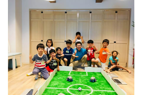 ロボットサッカー大会で優勝を目指そう