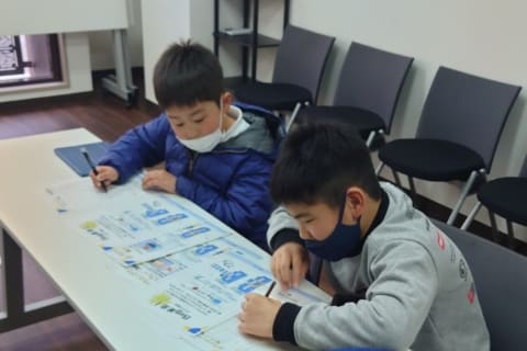 オリジナル教材でのレッスン