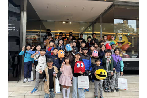 バンダイナムコさん見学会！大変な盛り上がり。全国から参加者多数！