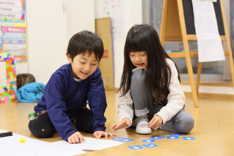 お友達と協力しながら楽しく勉強！