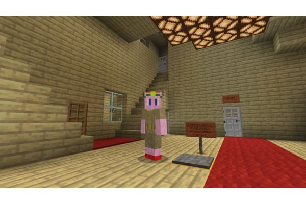 素材はマインクラフト®を使用しています