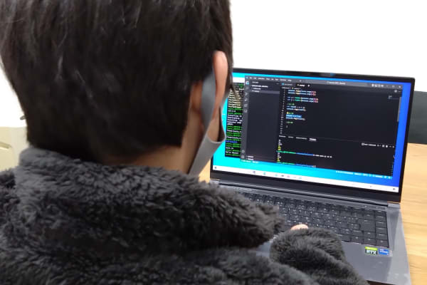 中級からはマンツーマンの個別指導