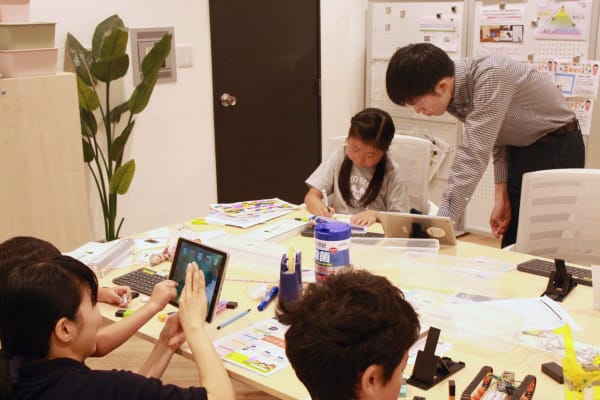 2対1の個別授業形式