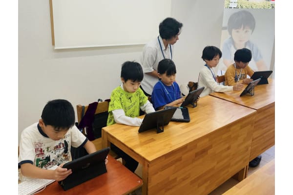 少人数のクラスです。