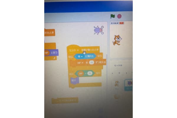scratchでプログラミング言語を学びます