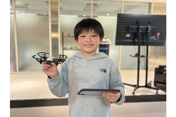 ドローン操縦×プログラミング