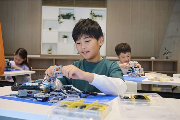 5段階のコース設定　どんどん先を目指そう！