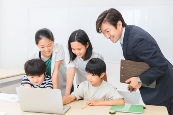 完全個別指導でお子様に合わせた授業カリキュラムを展開