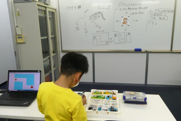 小人数のグループで、一人ひとりに合わせた学習