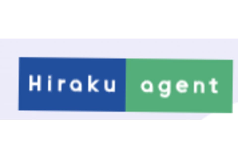 Hiraku agent(ヒラクエージェント)のロゴ