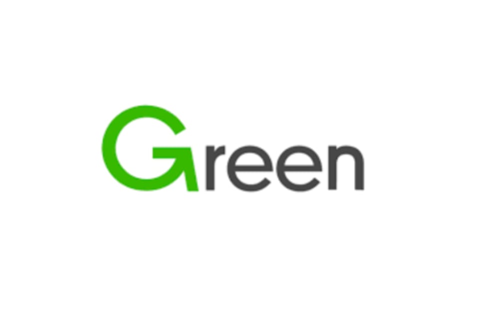 Green（グリーン）のロゴ