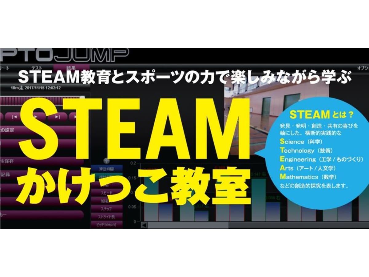 12月6日 横浜アソビルにて かけっこ をsteam視点で分析して楽しみながら学ぶ Steamかけっこ教室 開催 コエテコ