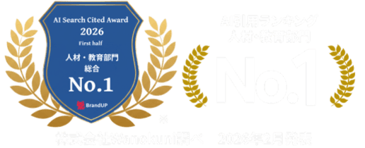 コエテコキャリアはAI引用ランキング人材・教育部門No.1