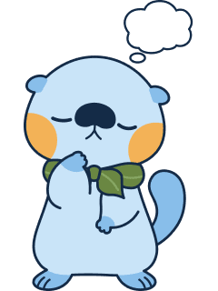 考えているテッコ