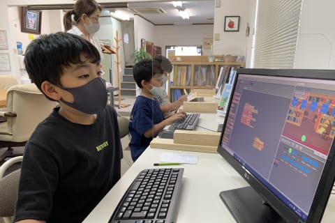 プログラミング授業の様子