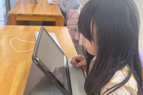 女の子たちも楽しく頑張ってます♪年長さんからスタートできます。