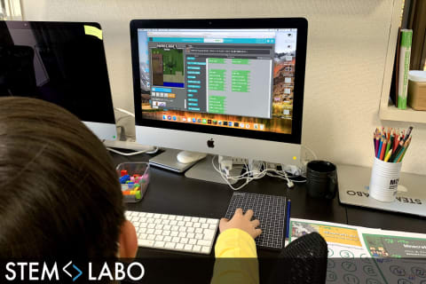 授業の様子(マイクラコース）