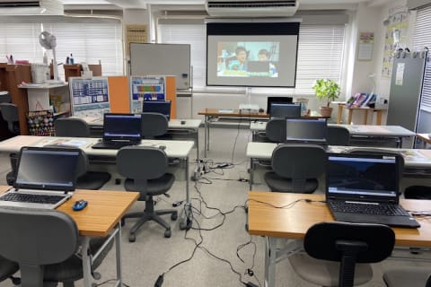 開放感のある教室