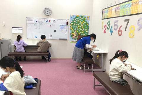 個別指導の様子