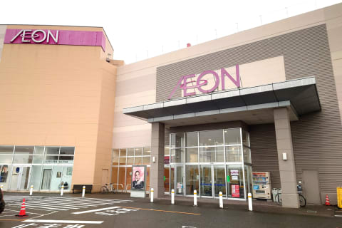 イオンモール新発田店 北側入口です。 あぽろんの店舗が近い入口です。
