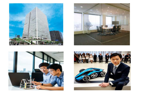 講義や製作、AI活用の場所（大阪、京都、東京）