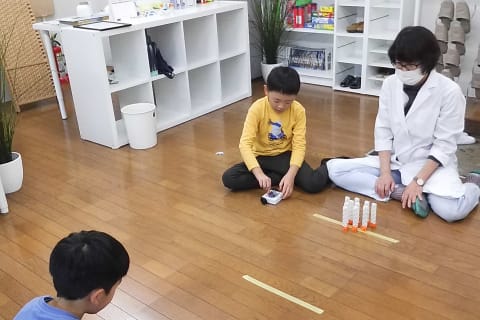 ベーシッククラス　ロボット走行試験