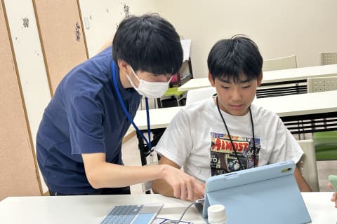 年長さん～中学生まで幅広い年齢のお子様が通われています。