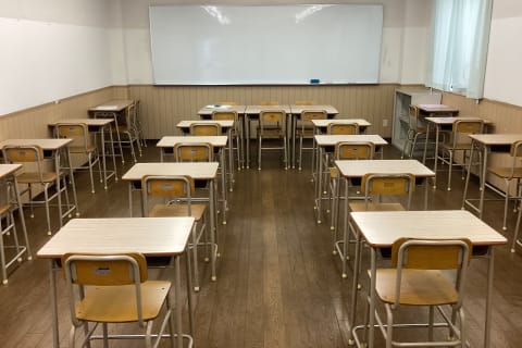 児島校の教室です！