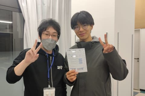 Mくん東京大学(理二)合格！高校1年生からPython＋JavaScript学習⇒プロ検レベル1から最上位のレベル6まで毎週休まず通ってくれました！