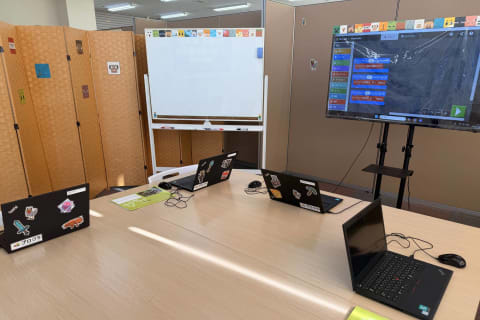 プロクラ授業スペースです！