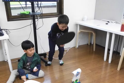 キンダリークラス　風力って！