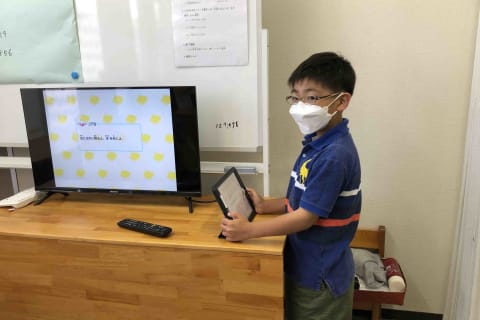 堂々とした発表、プレゼン力にも磨きがかかってきました！