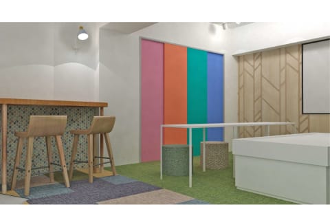 教室内観イメージパース