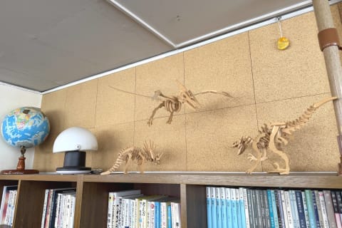 恐竜の飾り物