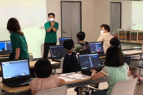 体験会の様子。大盛況！