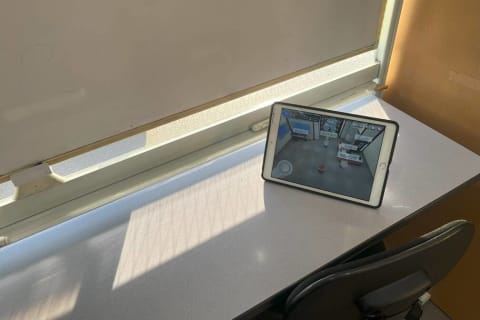 専用のアプリで授業を行います！一緒に頑張りましょう！