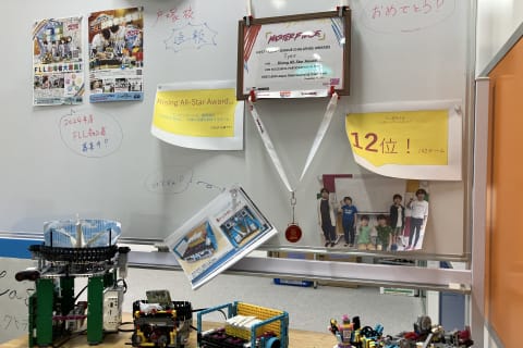 2023-2024FLL大会で活躍したロボットたちです！