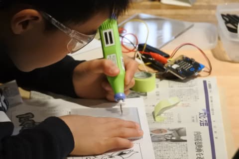 道具の使い方も学びながら