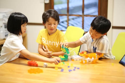 ロボットコースレッスンの様子