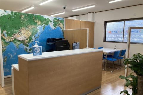 入口には室長、コーチがおりますので、安心です。