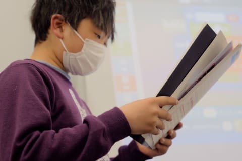 みんなの前で発表してみよう！