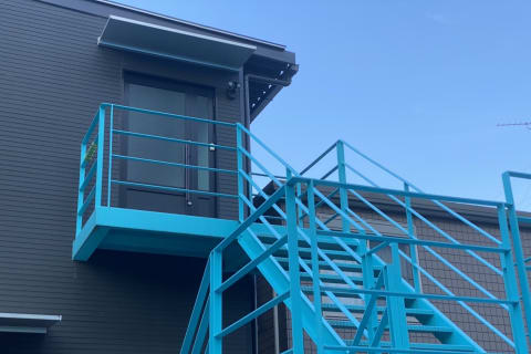 矢向鹿島田校階段