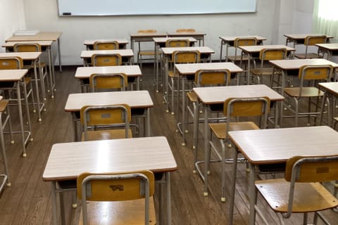 益野校の教室です