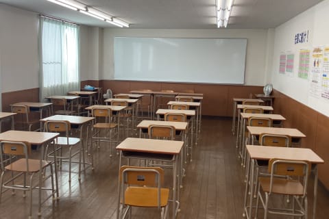 高島校の教室です！