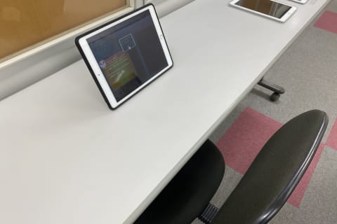 落ち着いた教室で、学習に専念できます！