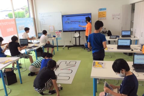 プログラミング中の様子