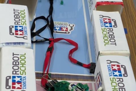 フィンキックメカで綱引き勝負！