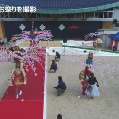 お祭りの撮影