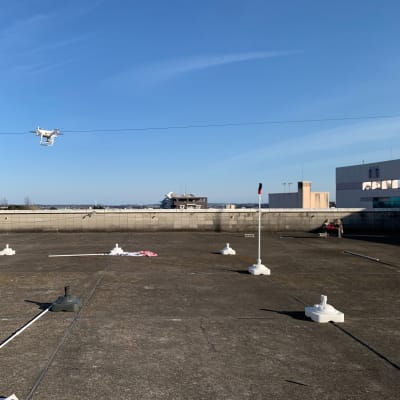 とても広い屋外練習場です